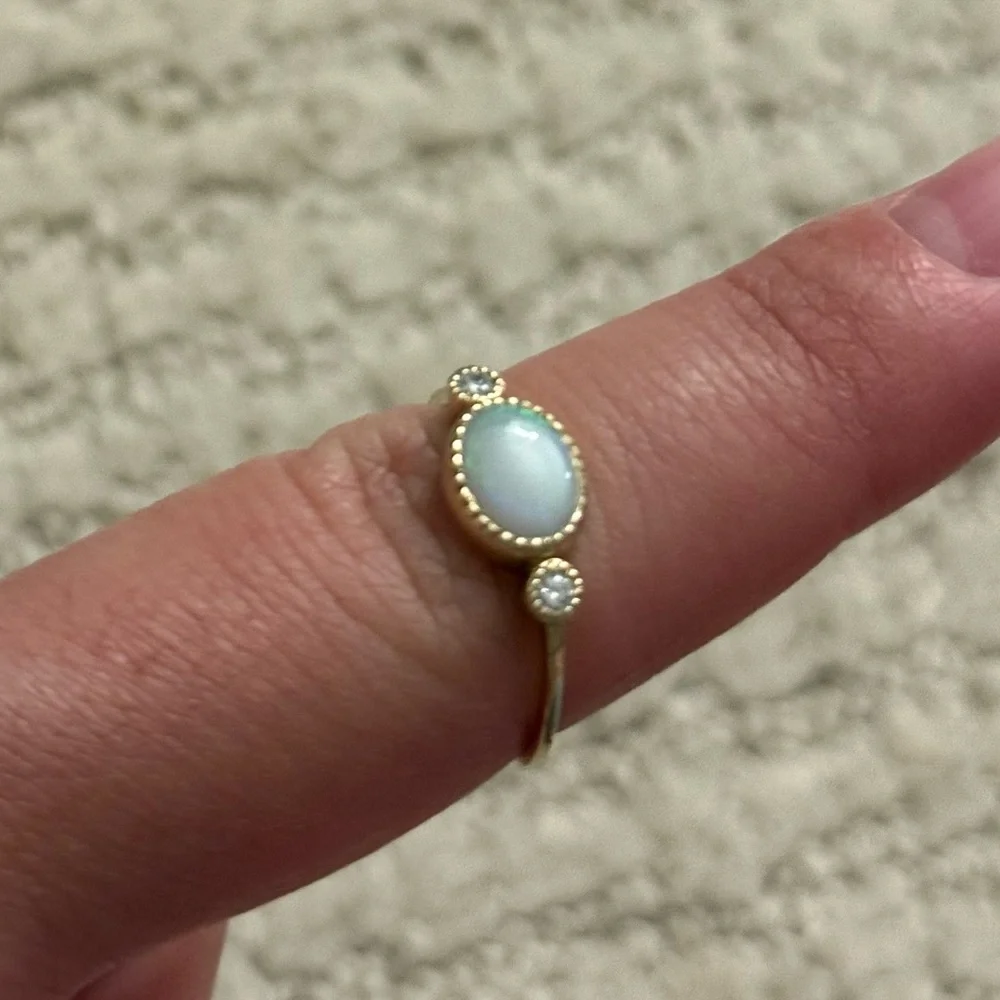 Jennie Kwon Designs Opal Reese Ring Size 8